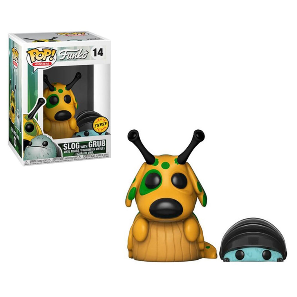 Funko Monsters POP Slog And Grub Vinyl Figure CHASE VERSION