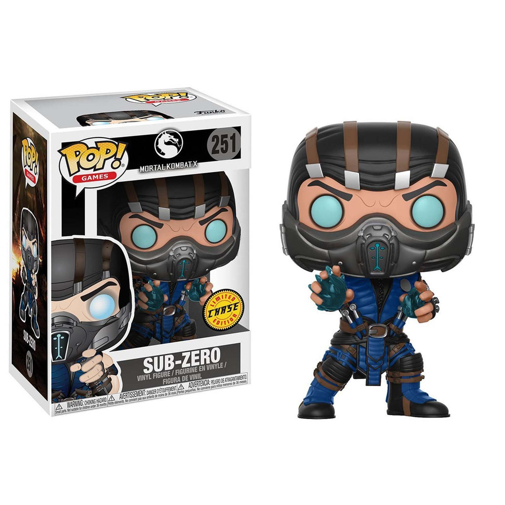 Funko Mortal Kombat X POP Sub-Zero Vinyl Figure CHASE VERSION