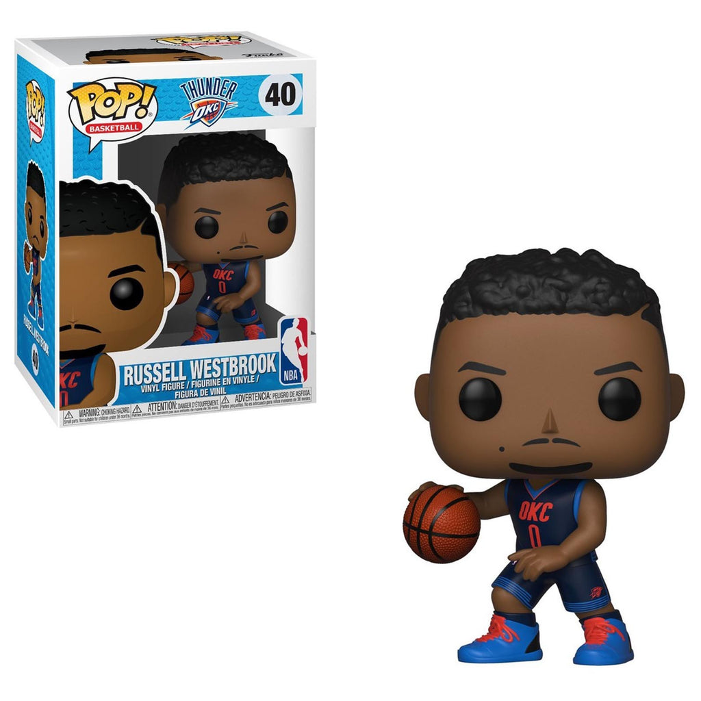 Funko NBA Thunder POP Russell Westbrook Vinyl Figure