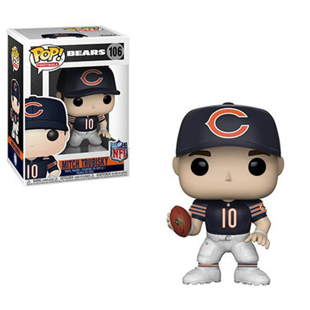 Funko NFL Bears POP Mitch Trubisky Vinyl Figure