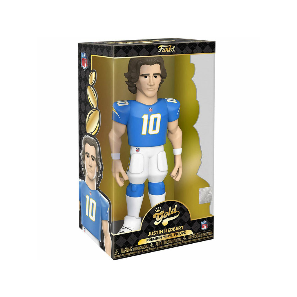 Funko NFL Chargers Gold Justin Herbert Vinyl Figure