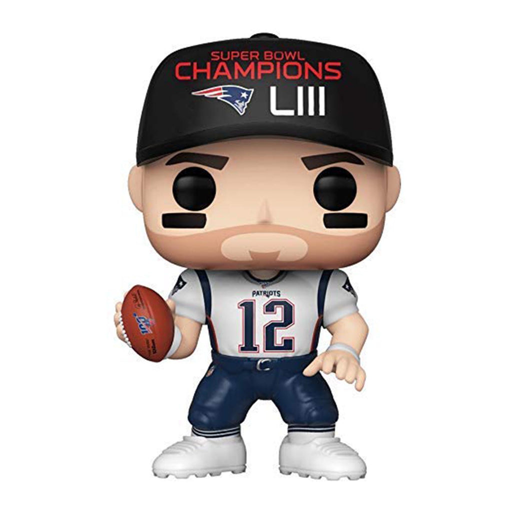 Funko NFL New England Patriots POP Tom Brady SB Champs LIII Figure