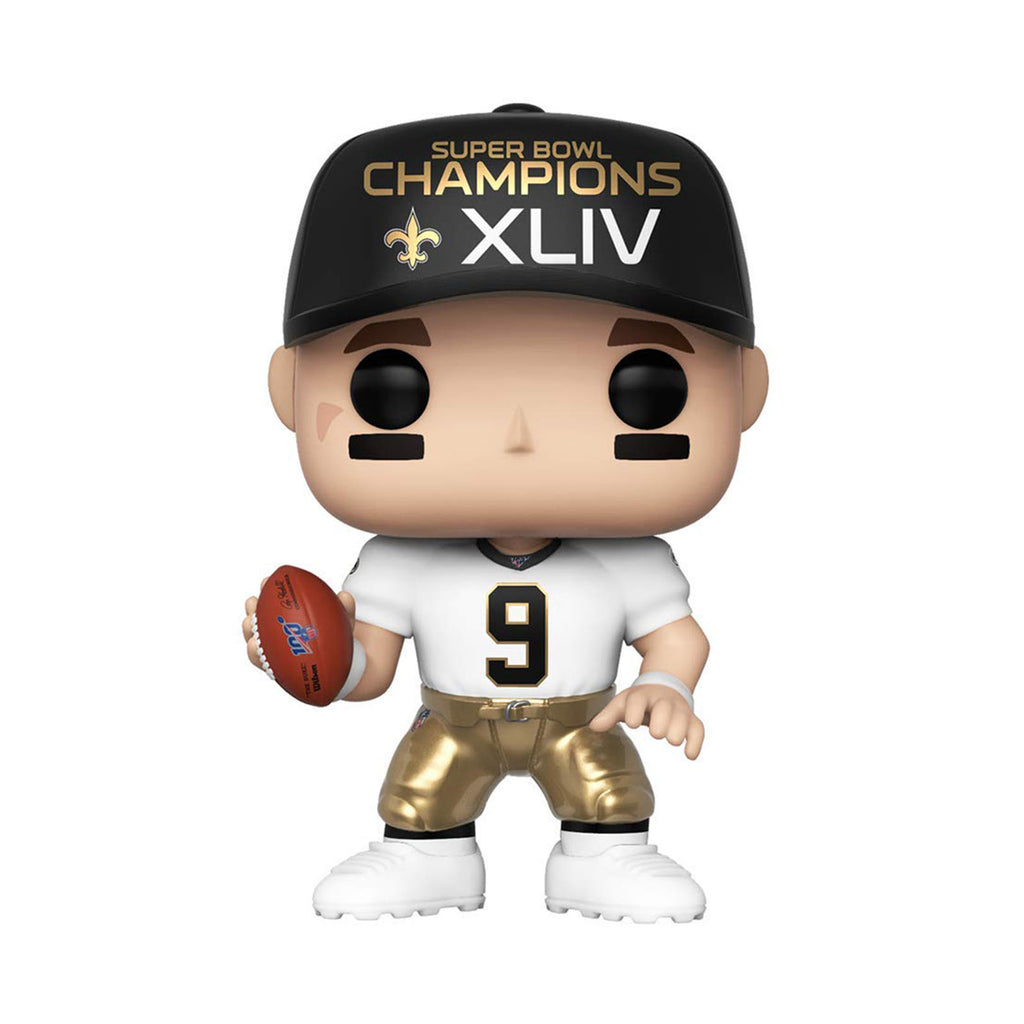 Funko NFL New Orleans Saints POP Drew Brees SB Champs XLIV Figure