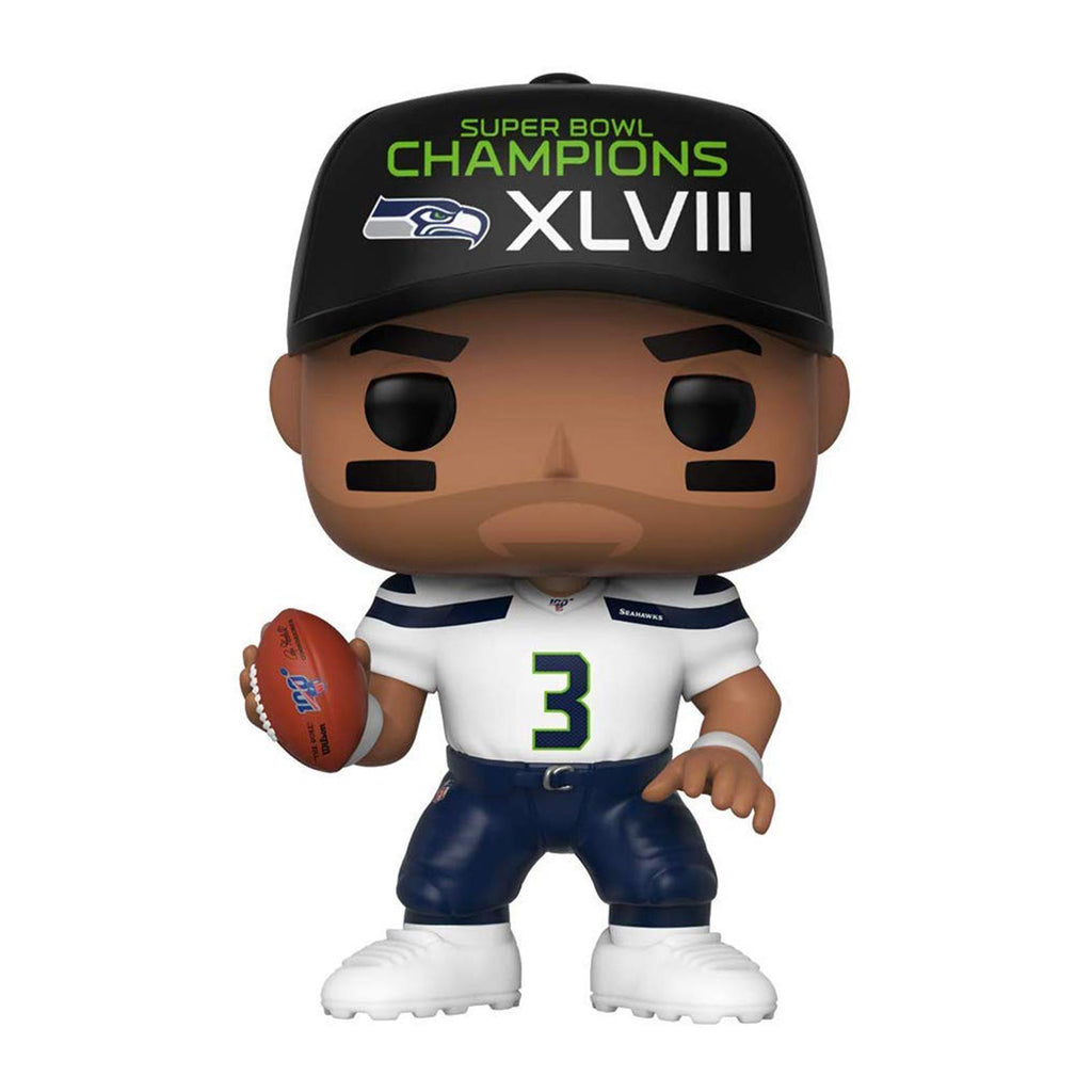 Funko NFL Seattle Seahawks POP Russell Wilson SB Champs XLVIII Figure