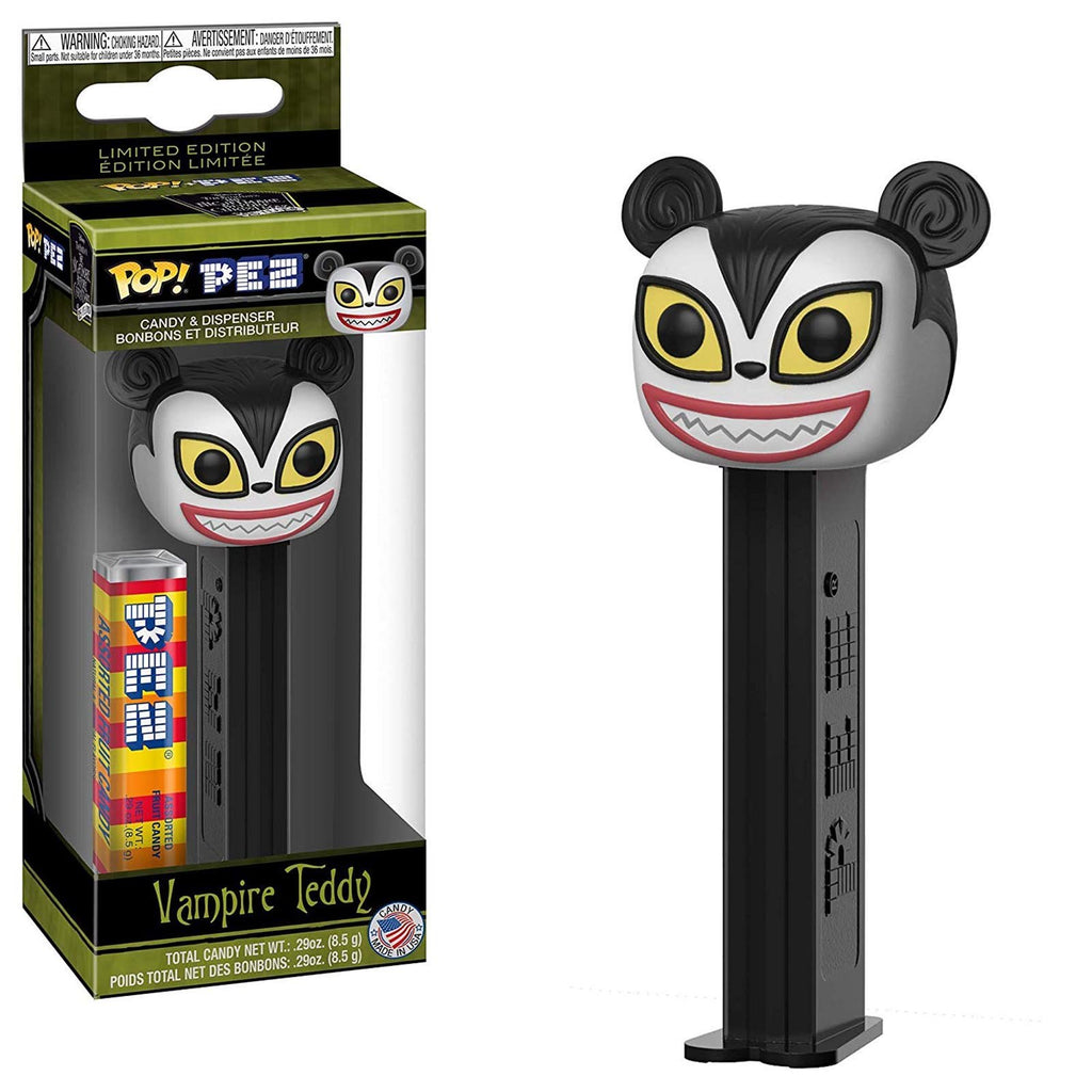 Funko Nightmare Before Christmas POP PEZ Vampire Teddy Dispenser