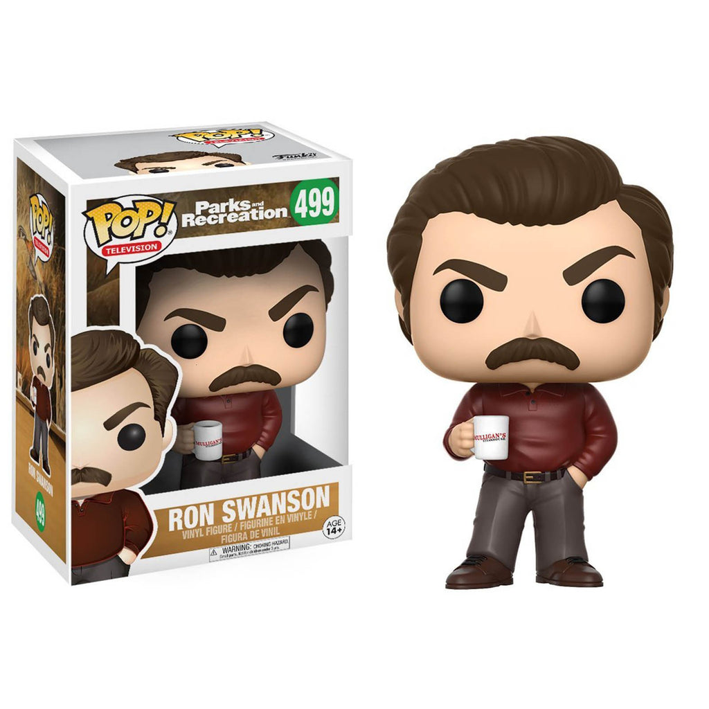 Funko Parks and Recreation POP Ron Swanson Vinyl Figure