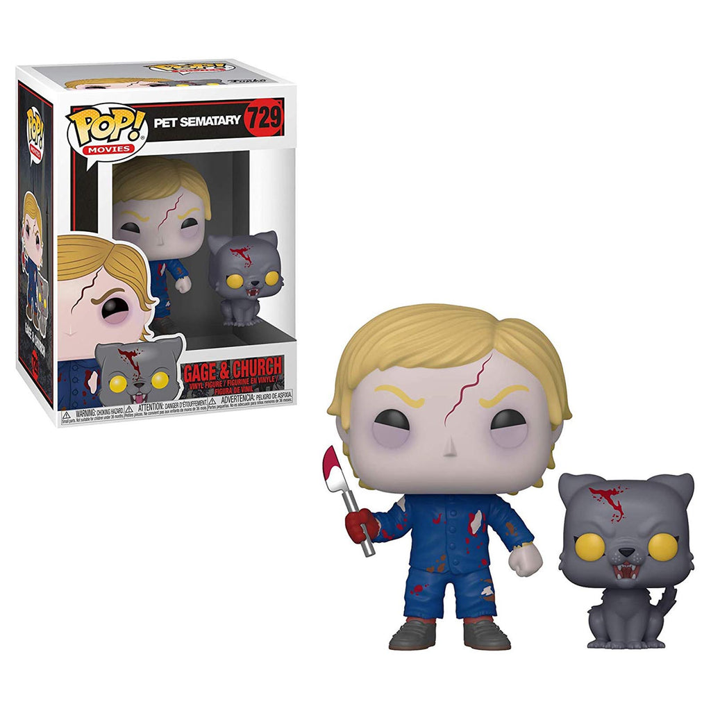 Funko Pet Sematary POP Undead Gage And Church Vinyl Figure