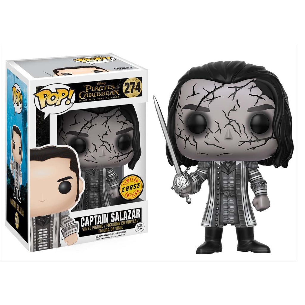 Funko Pirates Of The Caribbean POP Captain Salazar Vinyl Figure CHASE VERSION