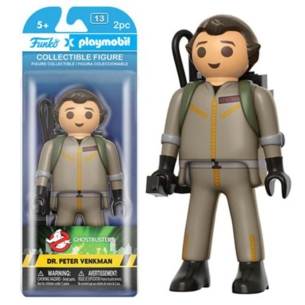 Funko Playmobil Ghostbusters Dr. Peter Venkman Action Figure
