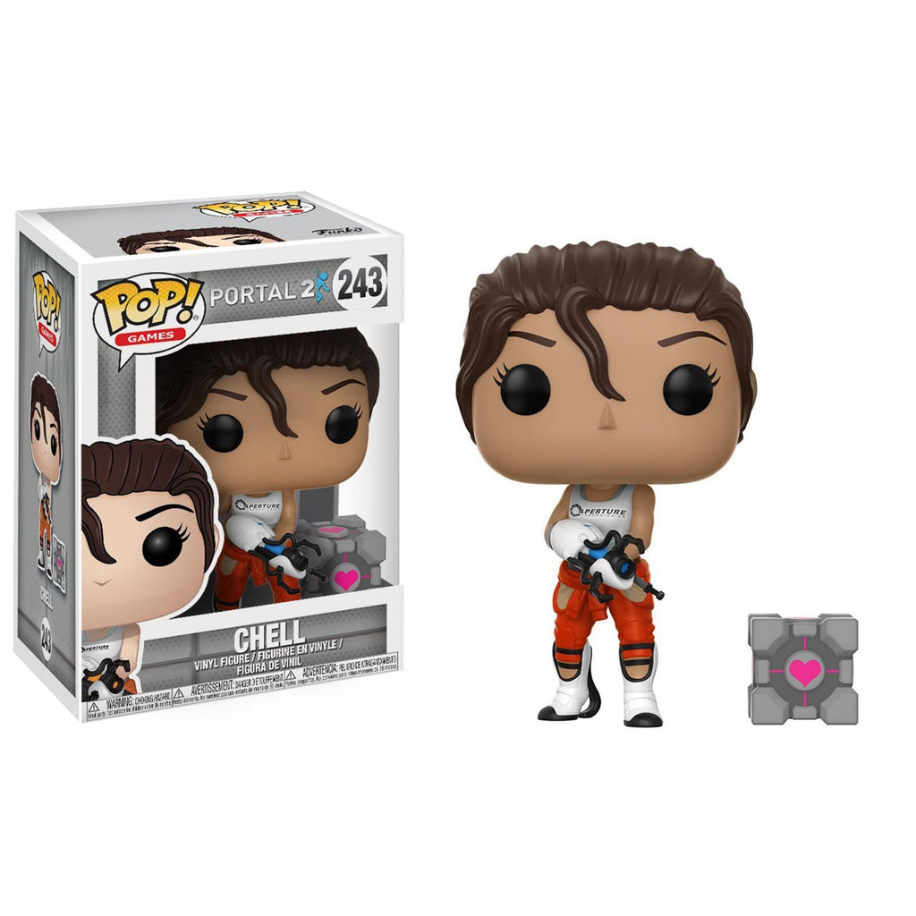 Funko Portal POP Chell With Portal Gun Vinyl Figure