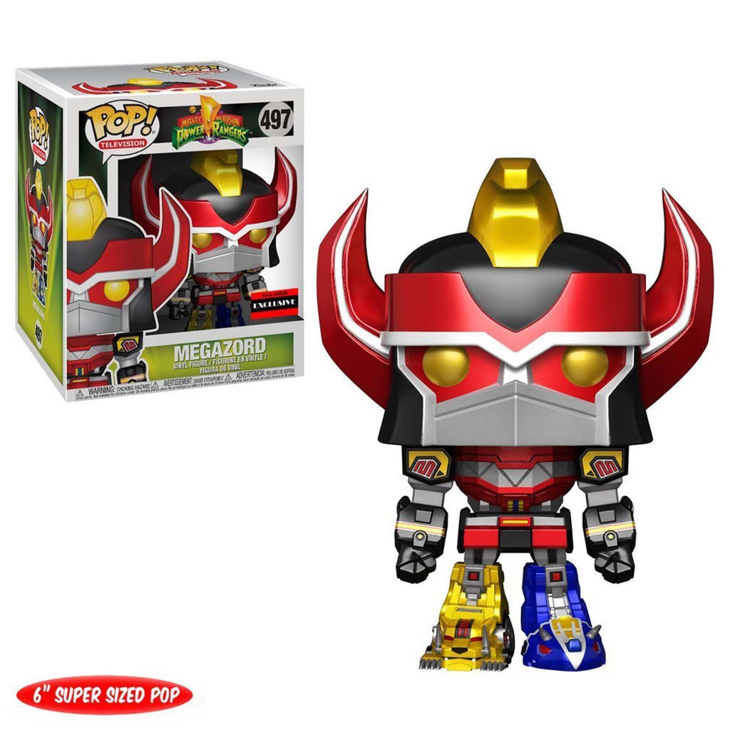 Funko Power Rangers AAA Anime Exclusive POP Megazord Vinyl Figure Set