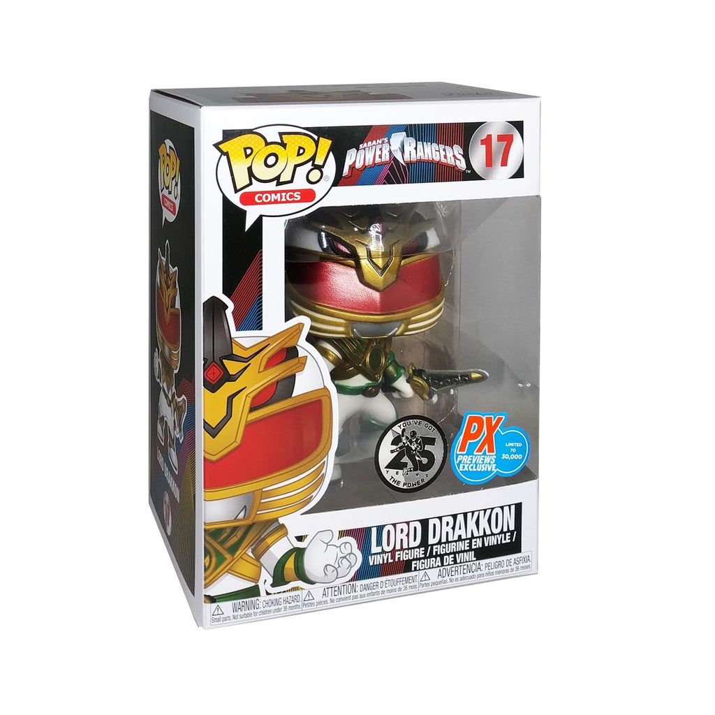 Funko Power Rangers PX Exclusive POP Lord Drakkon Vinyl Figure