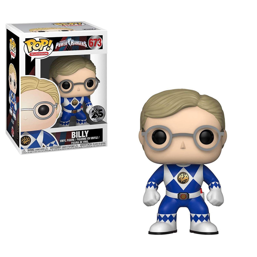Funko Power Rangers TV POP Blue Ranger Billy No Helmet Vinyl Figure