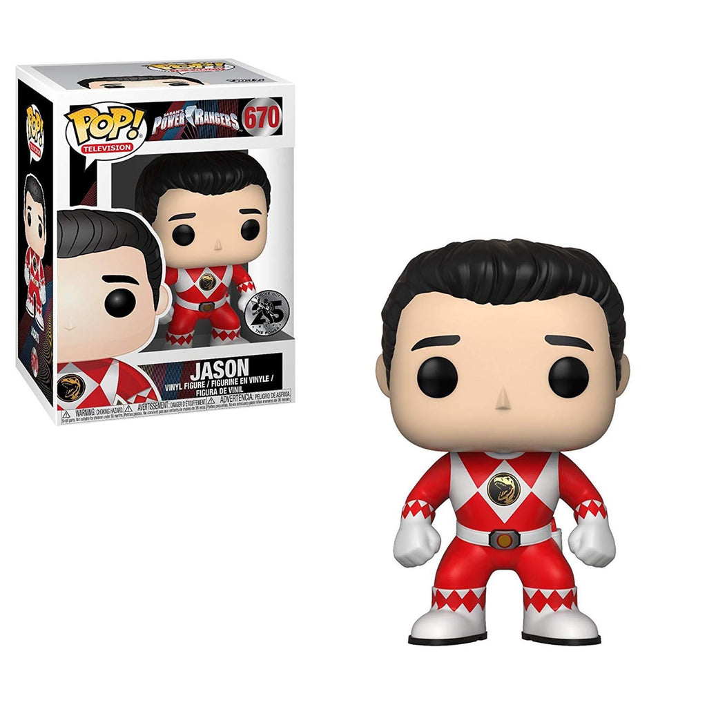 Funko Power Rangers TV POP Red Ranger No Helmet Vinyl Figure