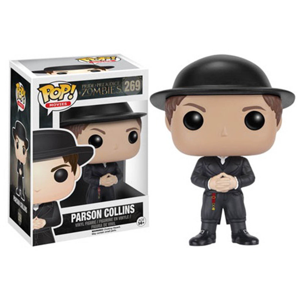Funko Pride And Prejudice And Zombies POP Parson Collins Vinyl Figure