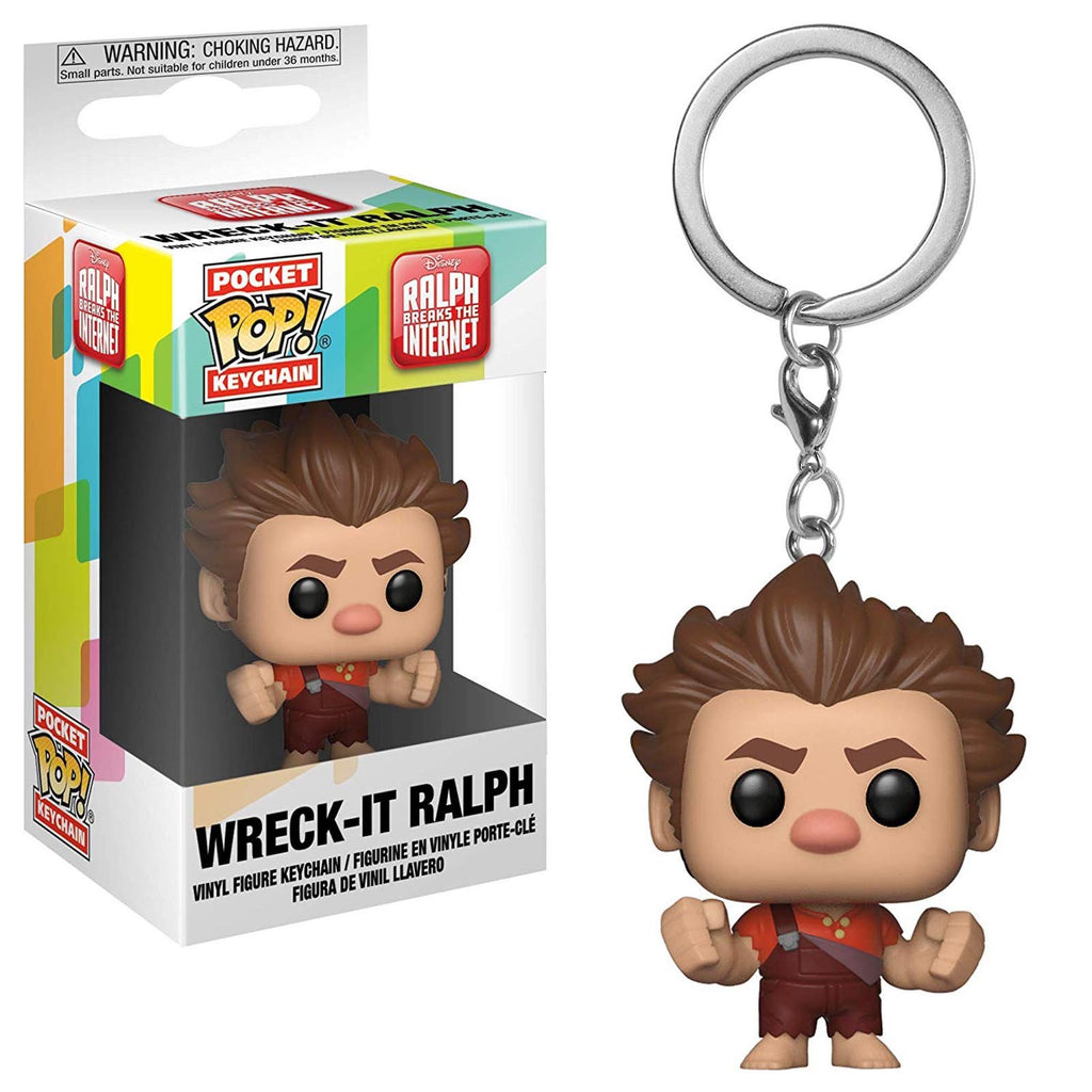 Funko Ralph Breaks The Internet Pocket POP Wreck-It Ralph Vinyl Keychain