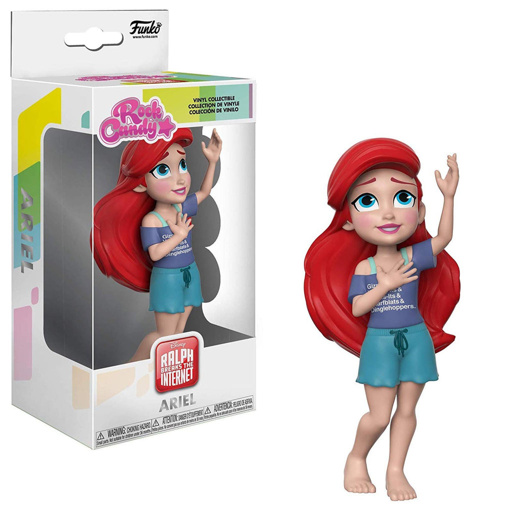 Funko Ralph Breaks The Internet Rock Candy Ariel Comfy Vinyl Figure