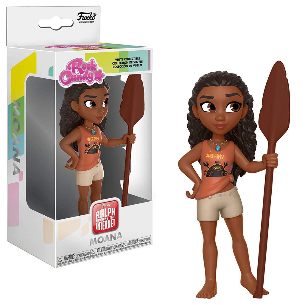 Funko Ralph Breaks The Internet Rock Candy Moana Comfy Vinyl Figure