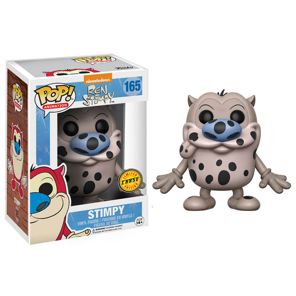 Funko Ren And Stimpy POP Stimpy Vinyl Figure CHASE VERSION