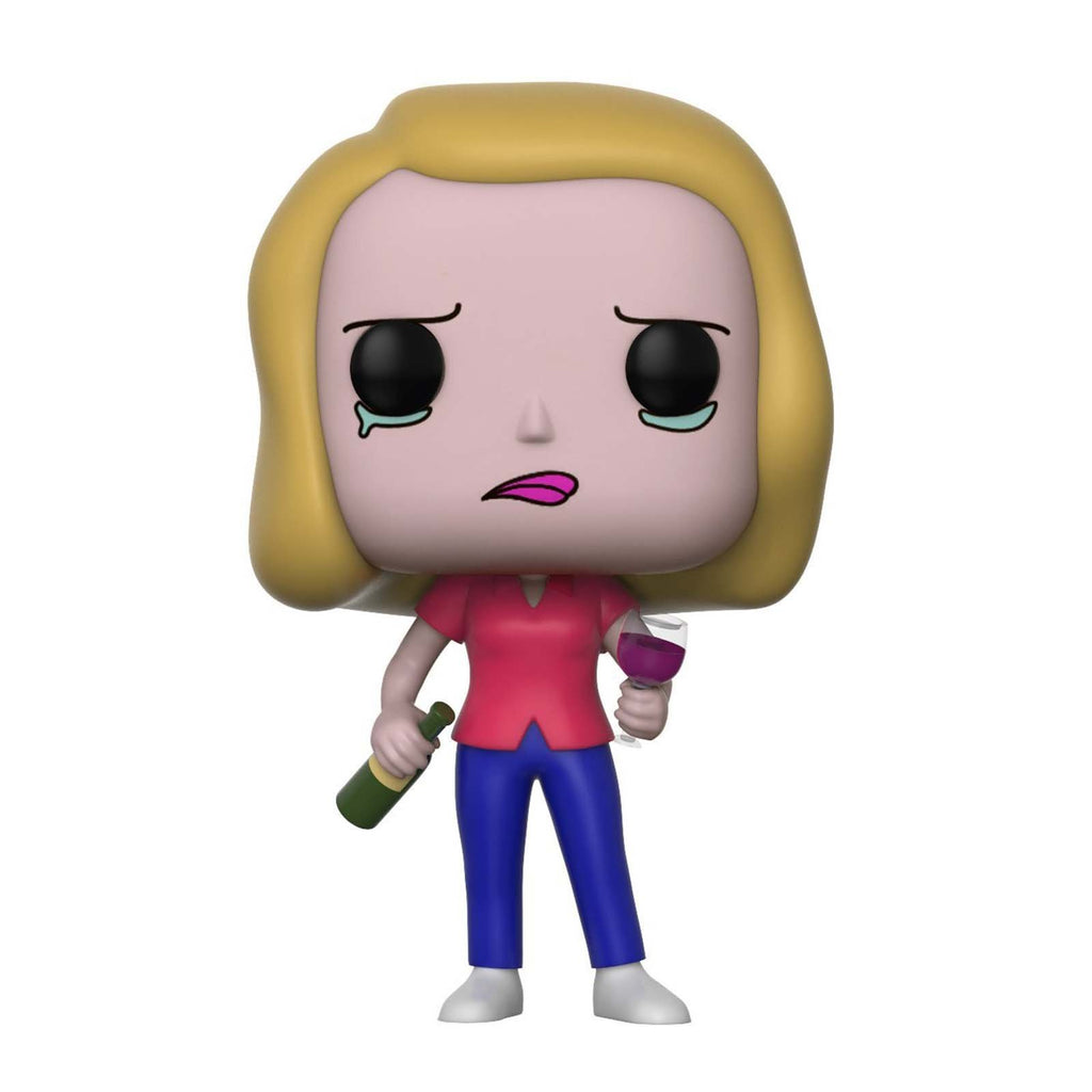 Funko Rick And Morty POP Beth With Wine Vinyl Figure