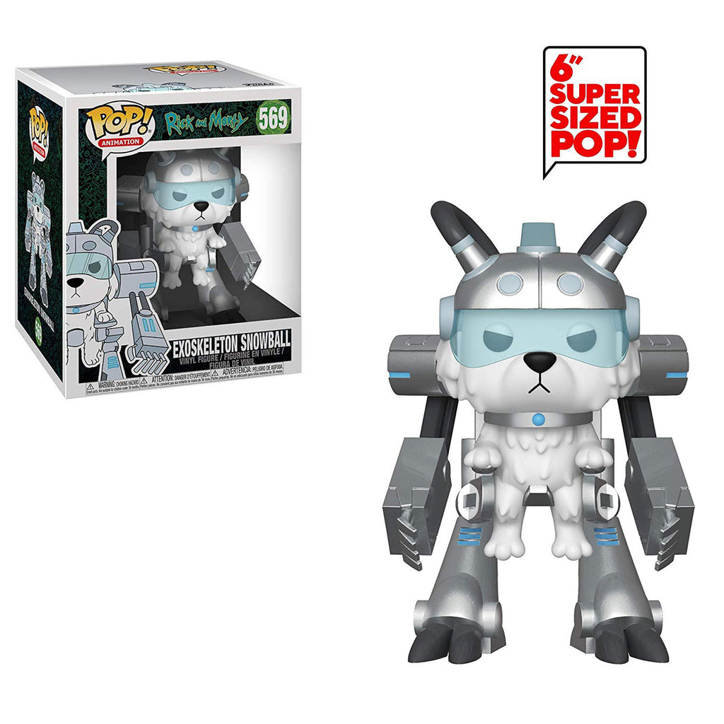 Funko Rick And Morty POP Exoskeleton Snowball Vinyl Figure Set