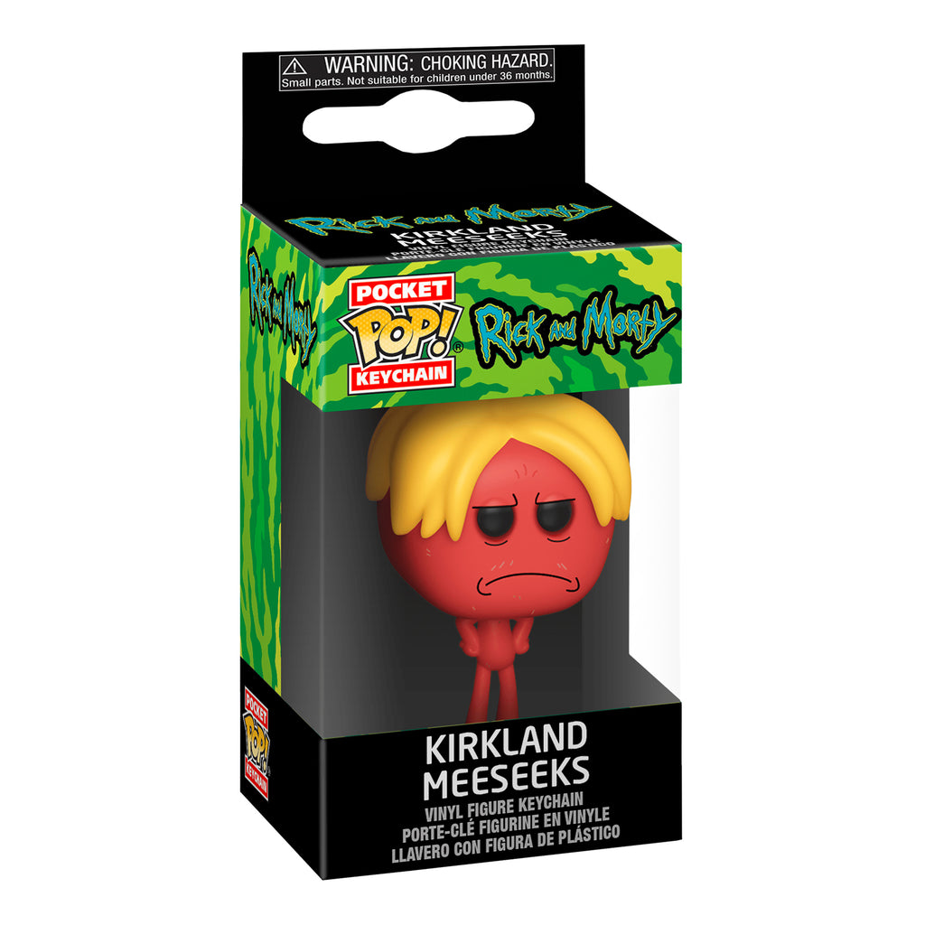 Funko Rick And Morty Pocket POP Kirkland Meeseeks Keychain