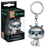 Funko Rick And Morty Pocket POP Snowball Vinyl Figure Keychain - Radar Toys
