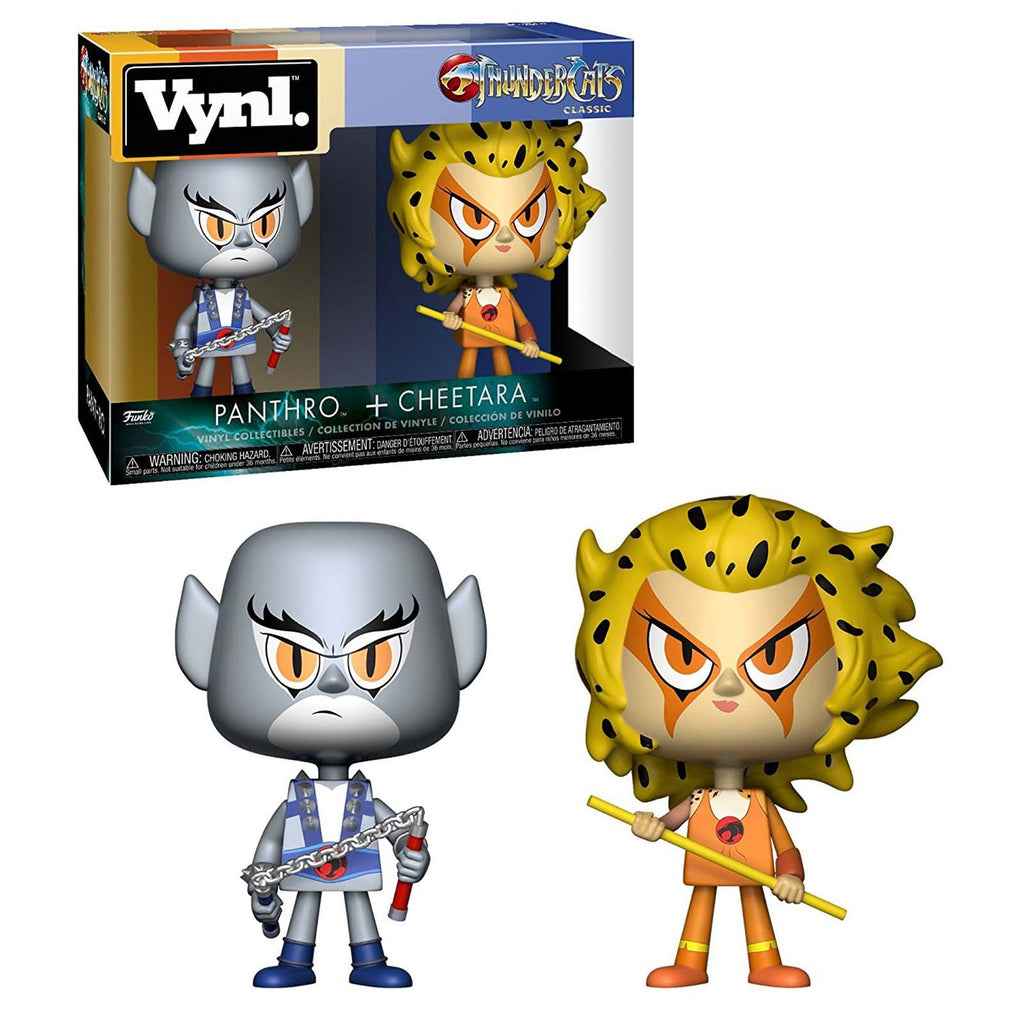 Funko Thundercats Vynl Panthro Cheetara Figure Set
