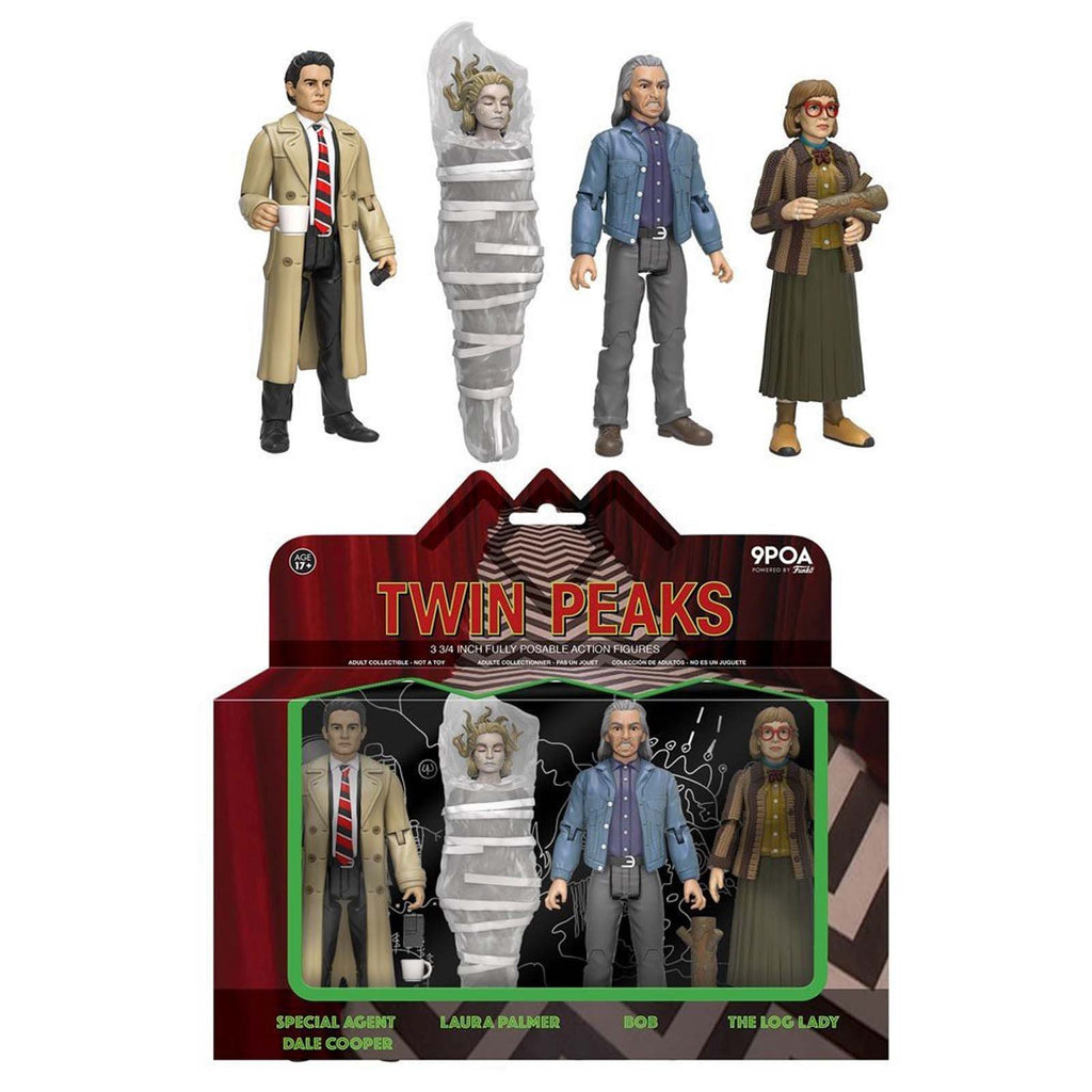 Funko Twin Peaks 4 Action Figures Set