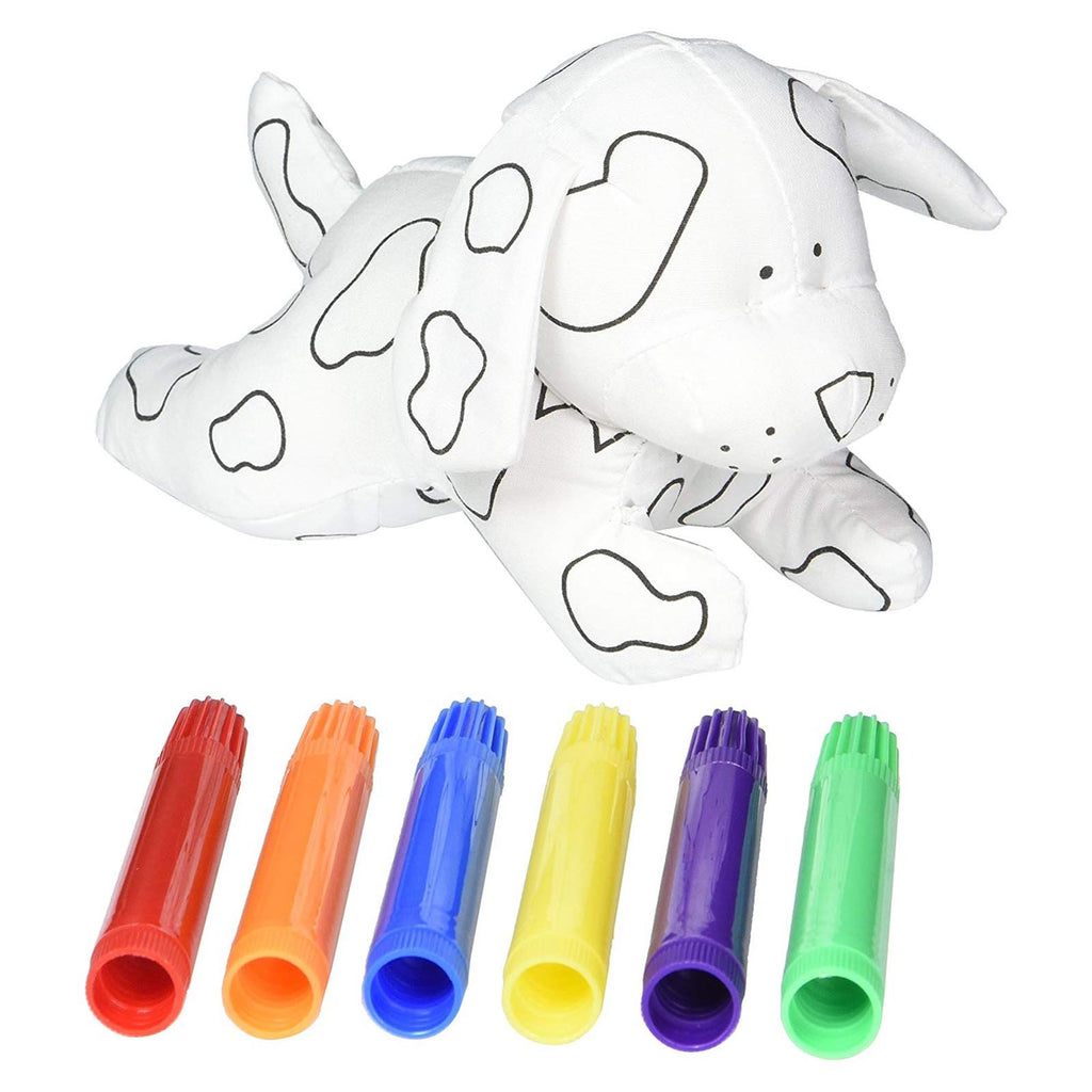 Ganz Dog 6 Inch Plush Mini Coloring Kit - Radar Toys