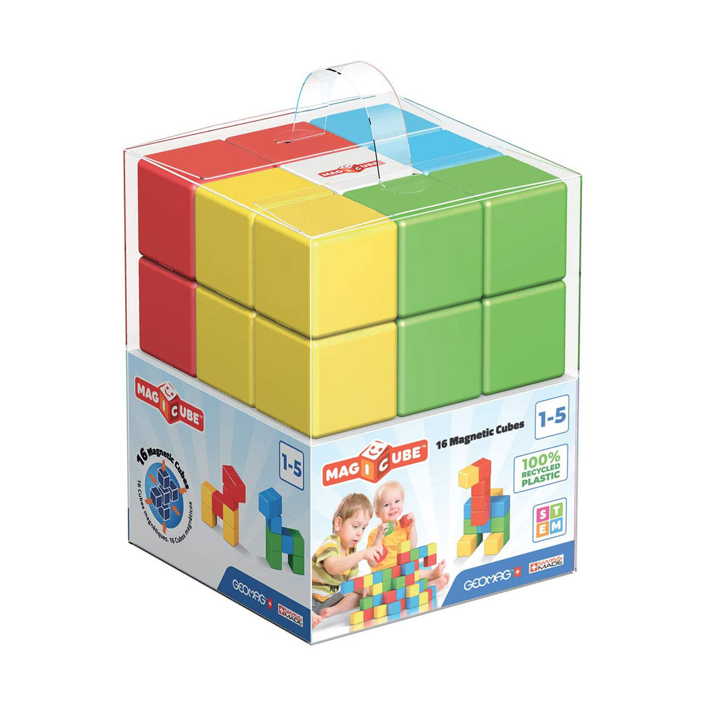 Geomag Green Magicube 16 Cubes Set - Radar Toys