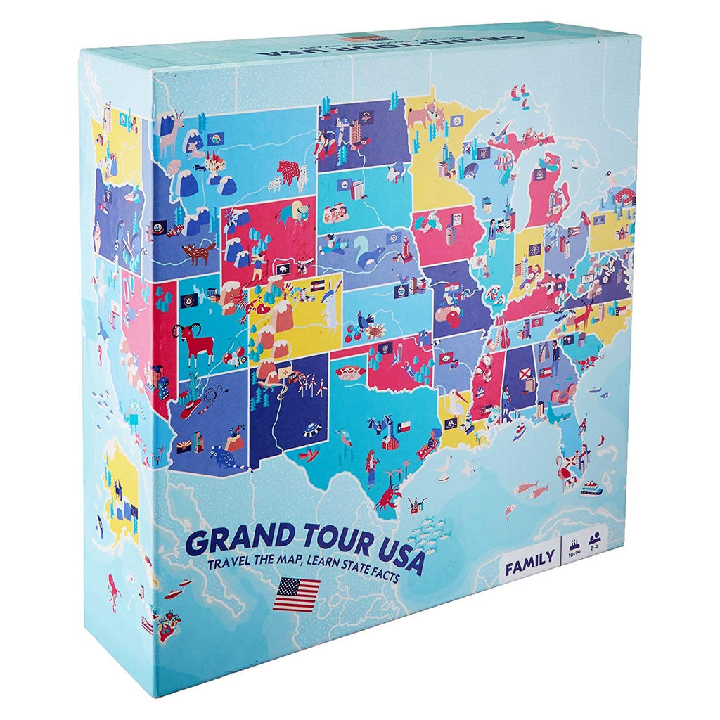 Grand Tour USA The Family Fun Fact Game - Radar Toys