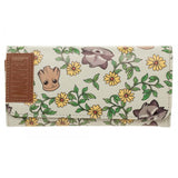 Guardians Of The Galaxy Groot And Rocket Floral Flap Wallet - Radar Toys