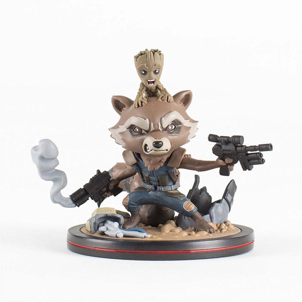 Guardians Of The Galaxy Vol 2 Q-Fig Rocket And Groot Figure - Radar Toys