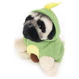 Gund Doug The Pug Avocado Hoodie 5 Inch Plush - Radar Toys