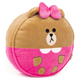 Gund Line Friends Chocolate Plush Pillow 6058941 - Radar Toys