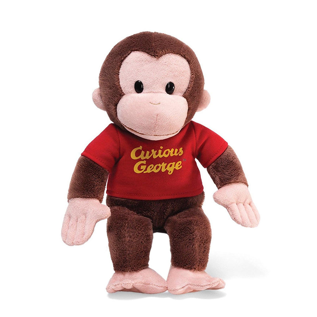 Gund Curious George Red Shirt 12 Inch Plush - Radar Toys