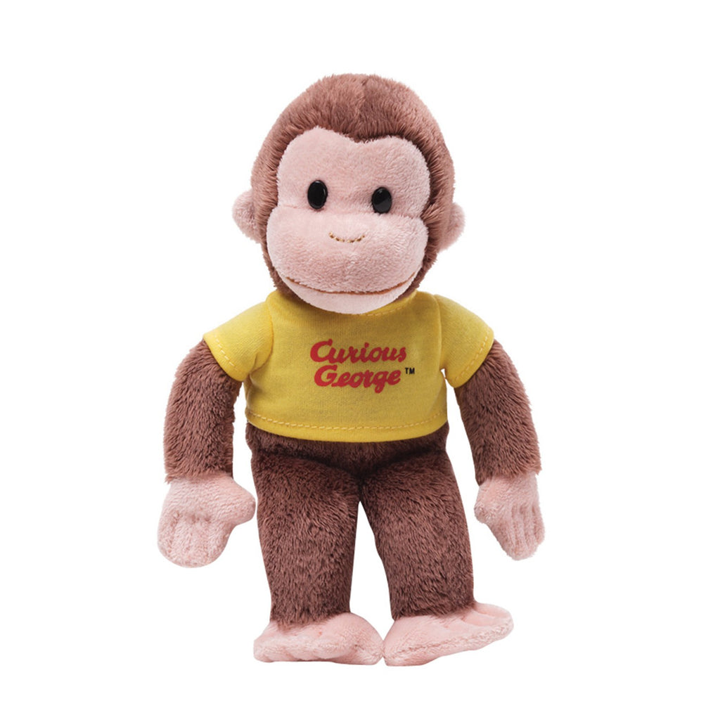 Gund Curious George Yellow Shirt 5 inch Plush Figure - Radar Toys