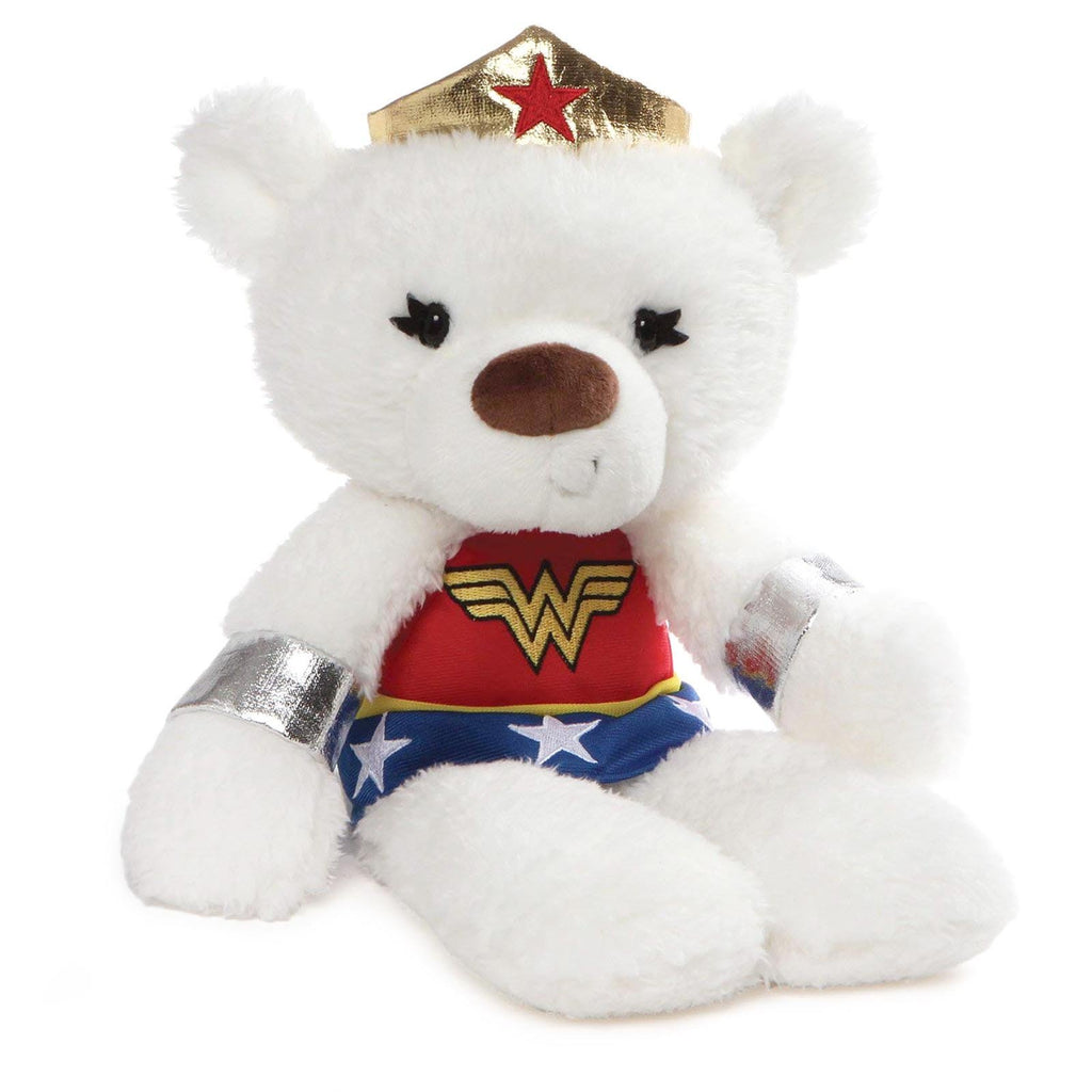 Gund DC Universe Fuzzy Bear Wonder Woman 14 Inch Plush - Radar Toys