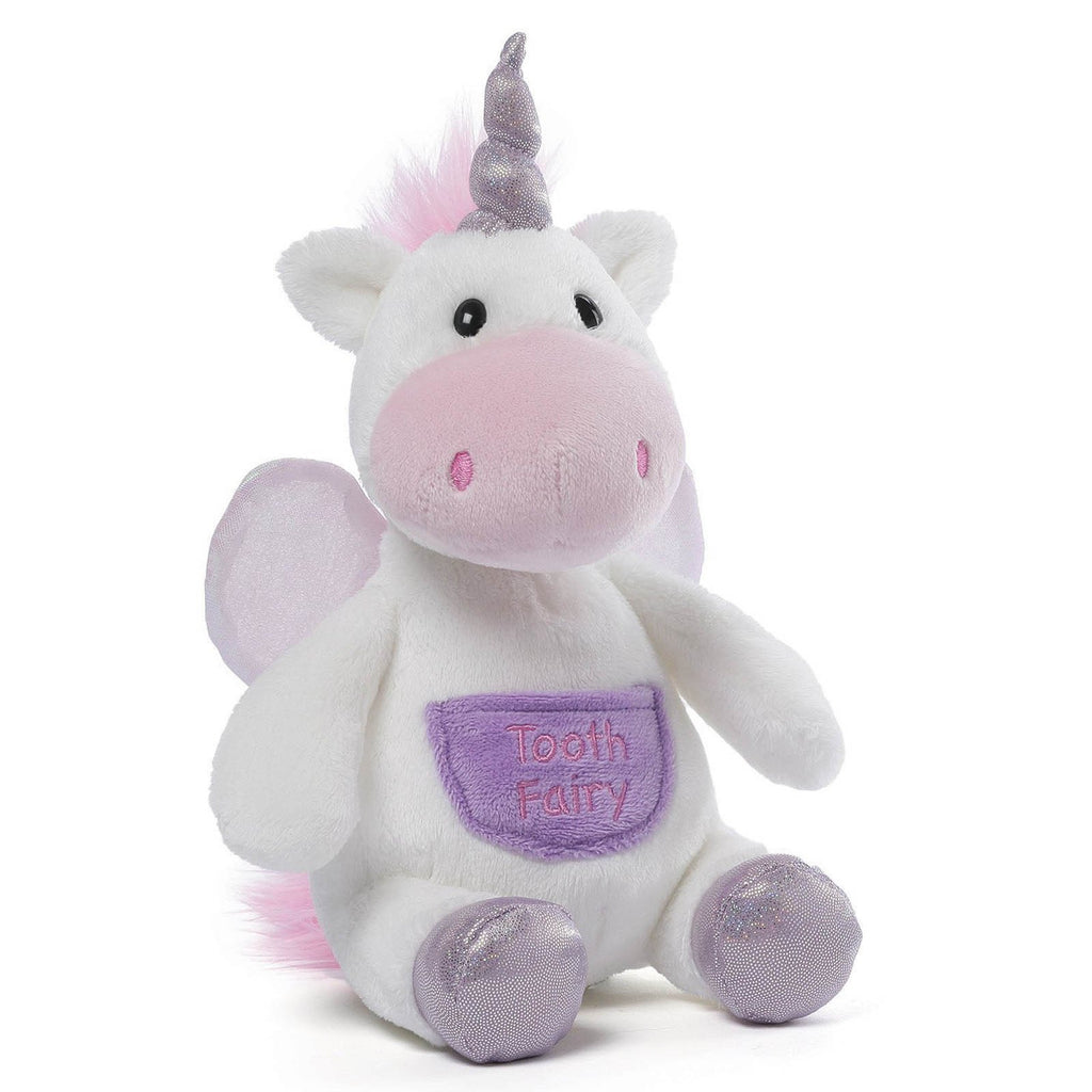Gund Flitterina Toothfairy Pal 7 Inch Unicorn Plush Figure - Radar Toys