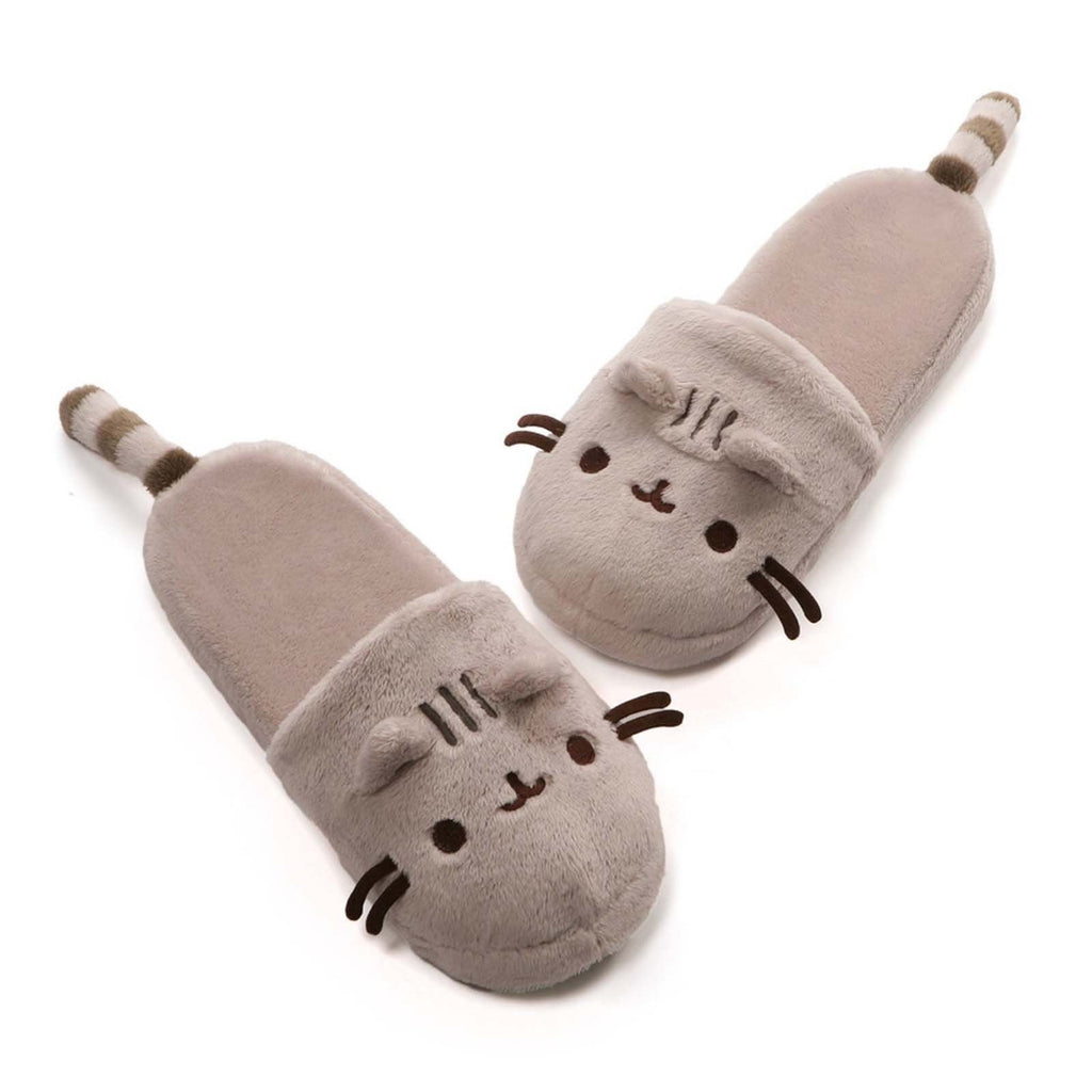 Gund Pusheen Adult Plush Slippers - Radar Toys