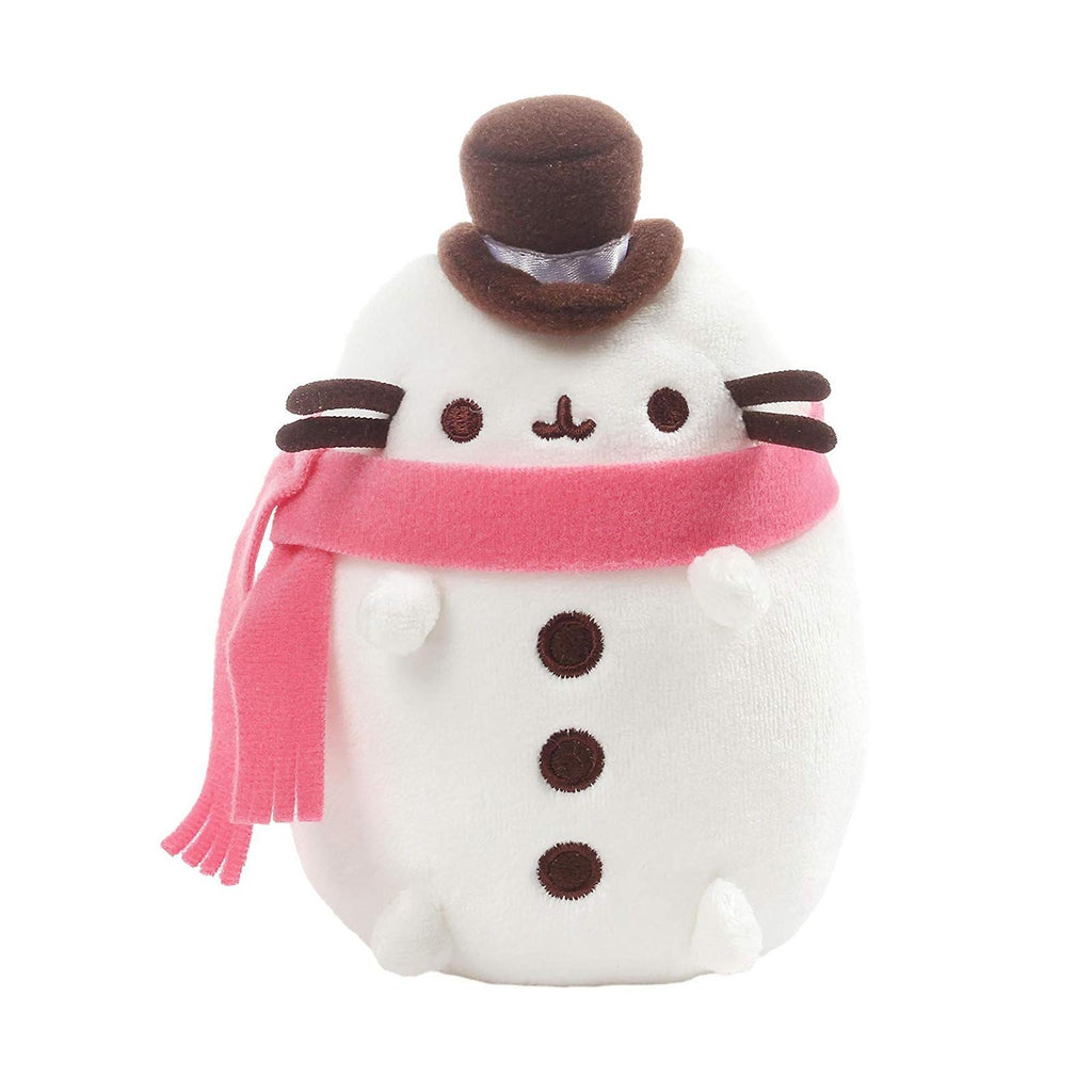 Gund Pusheen Christmas Snowman 6 Inch Plush - Radar Toys