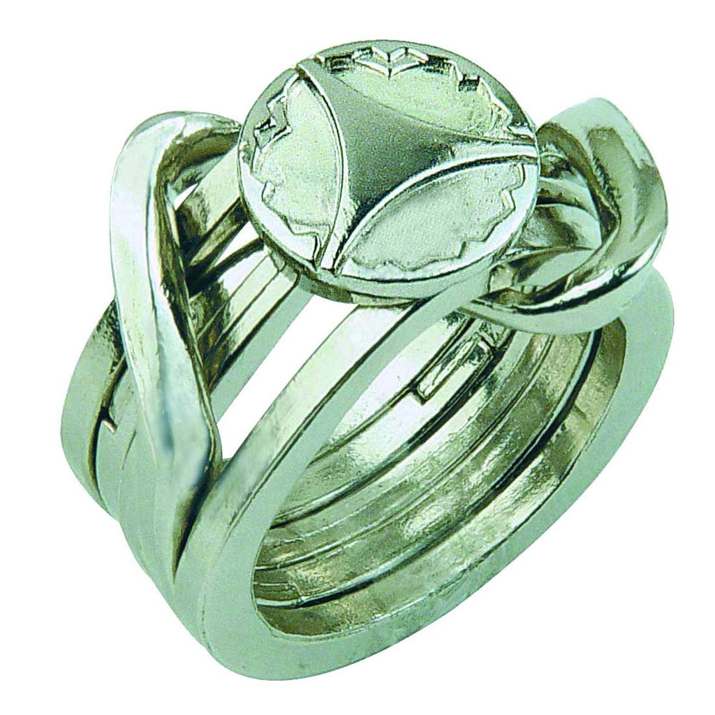 Hanayama Level 5 Ring II Cast Puzzle - Radar Toys