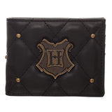 Harry Potter Embossed Hogwarts Interior Pattern Bi-Fold Wallet - Radar Toys