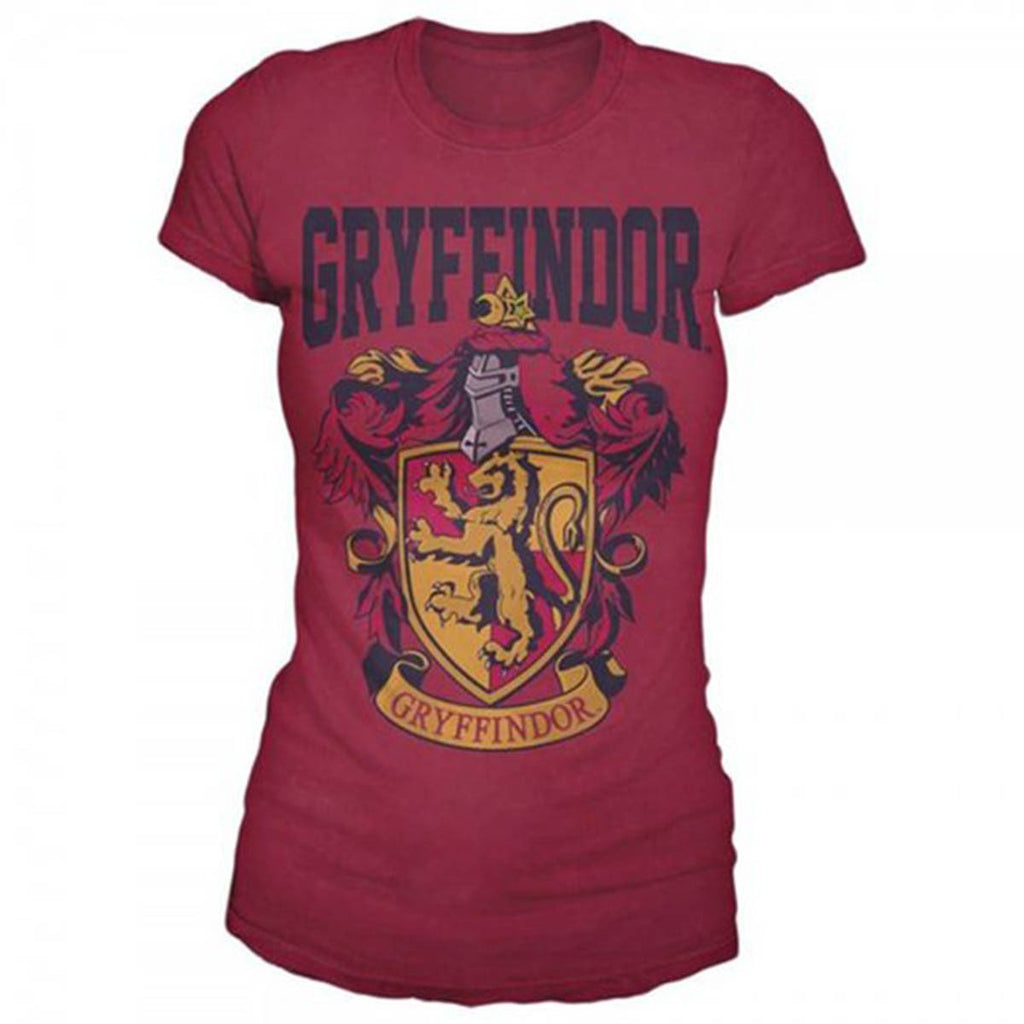Harry Potter Gryffindor Red Crest Junior Tee Shirt