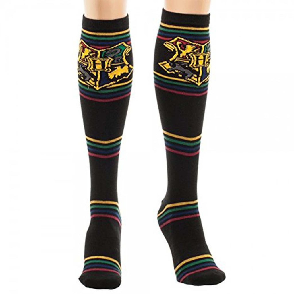 Harry Potter Hogwarts Crest Knee 1 Pair Of High Socks