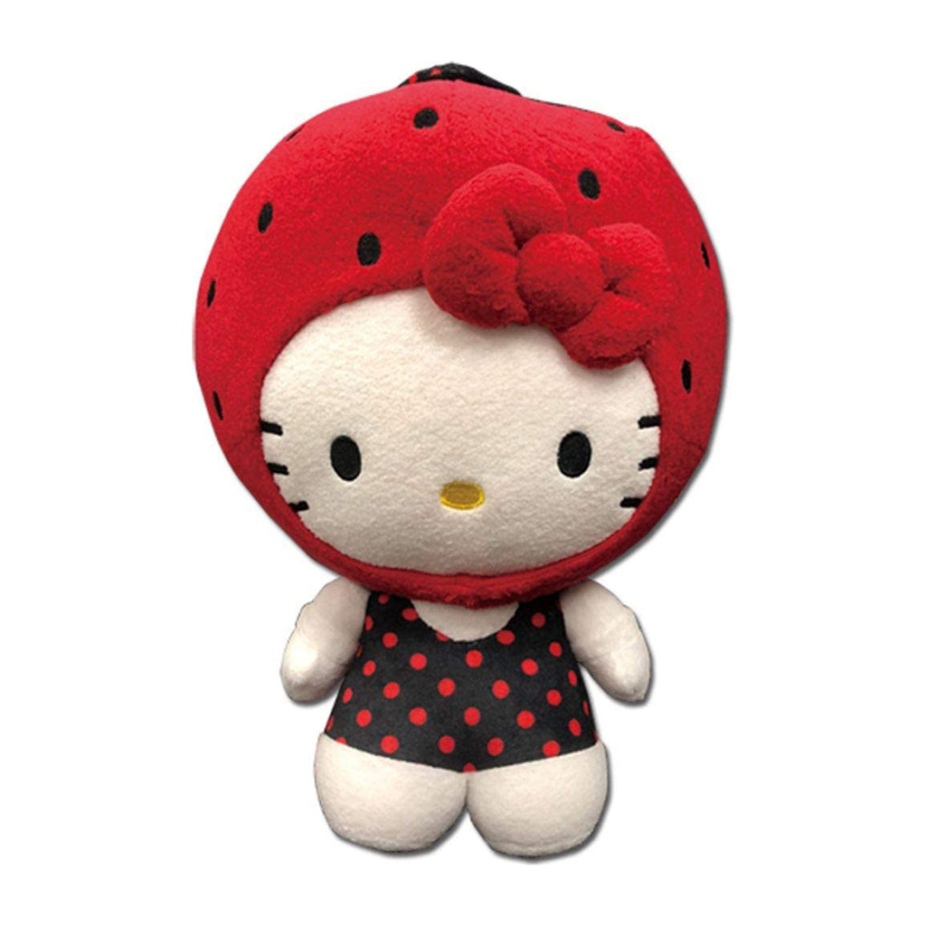 Hello Kitty Strawberry Outfit 12 Inch Plush Figure - Radar Toys