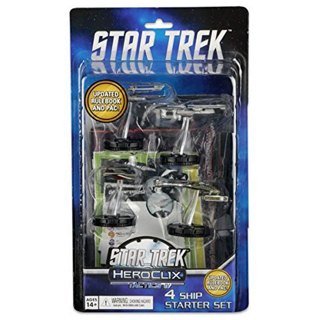 Heroclix Star Trek Tactics IV Four Ship Starter Set