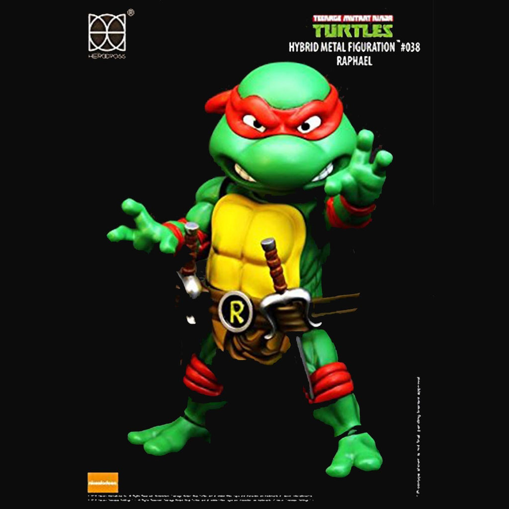 Herocross Teenage Mutant Ninja Turtles Raphael Hybrid Metal Figure