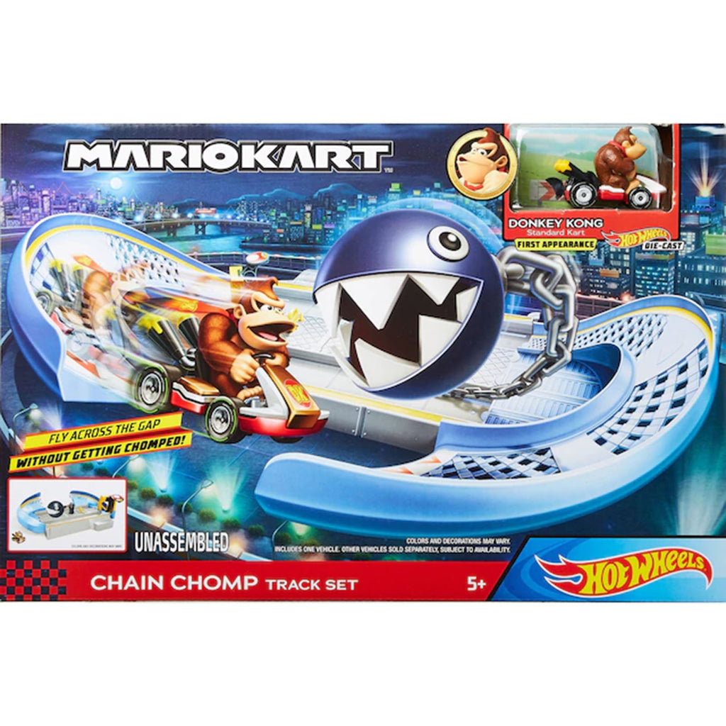 Hot Wheel Mario Kart Chain Chomp Track Set - Radar Toys